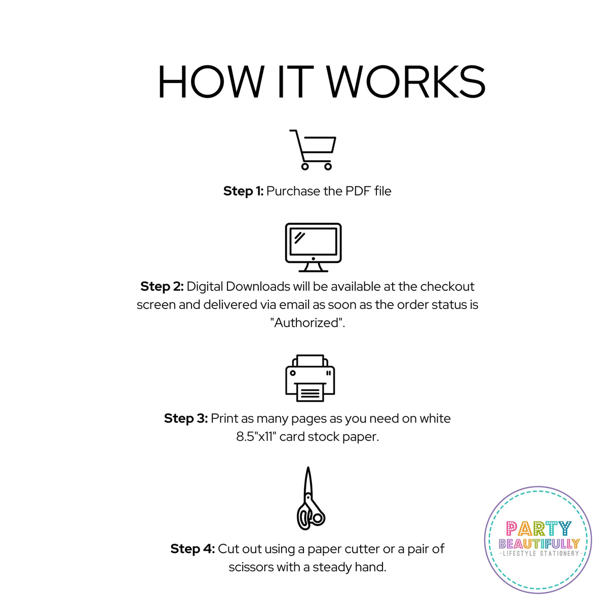 Paris Diaper Raffle Tickets