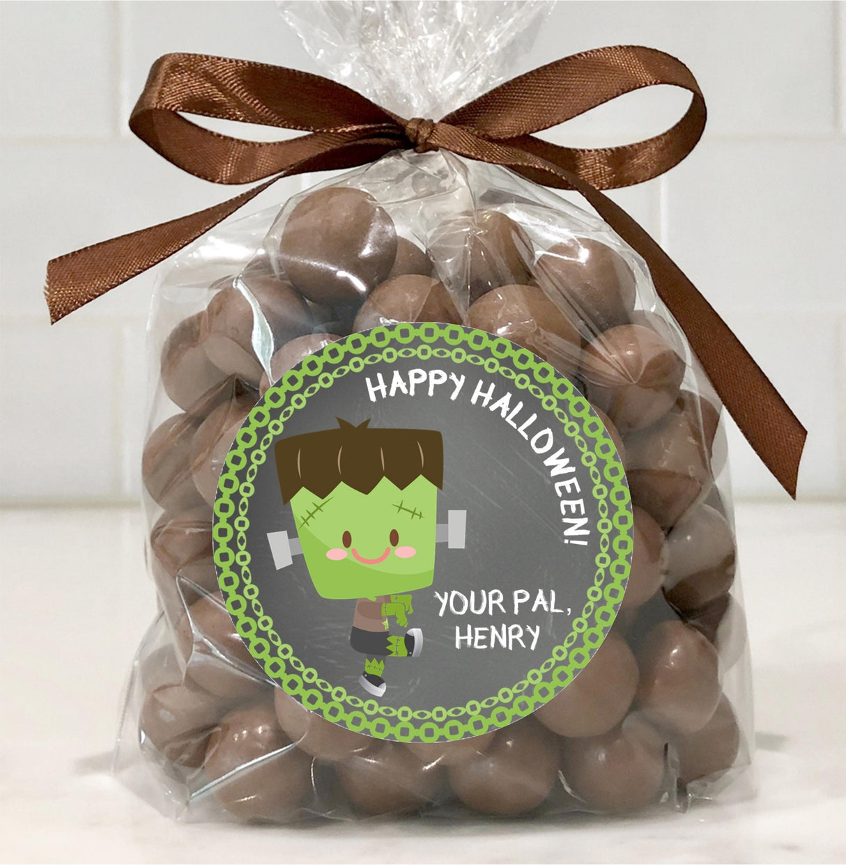 Frankenstein Halloween Stickers