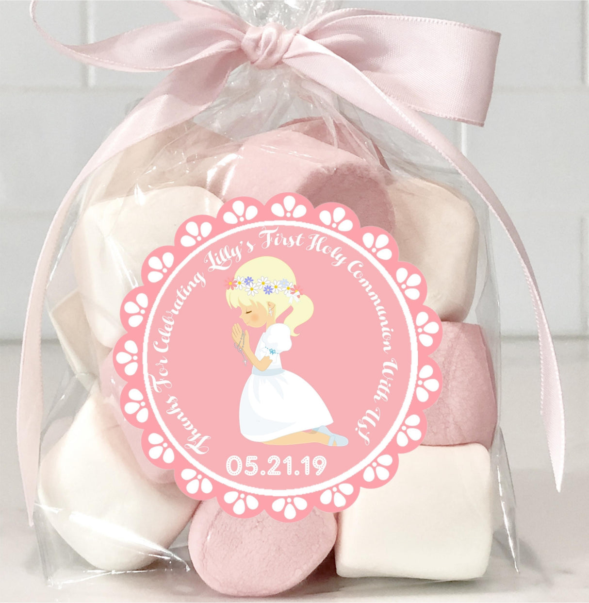 Girls First Communion Stickers