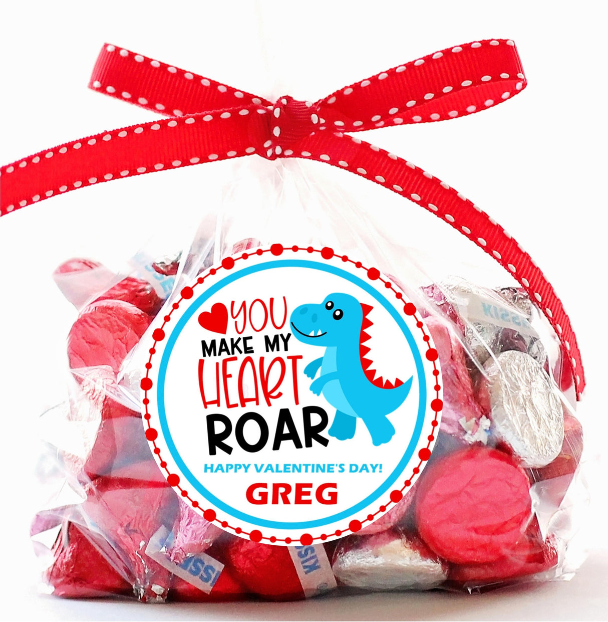 You Make My Heart Roar Valentine sticker