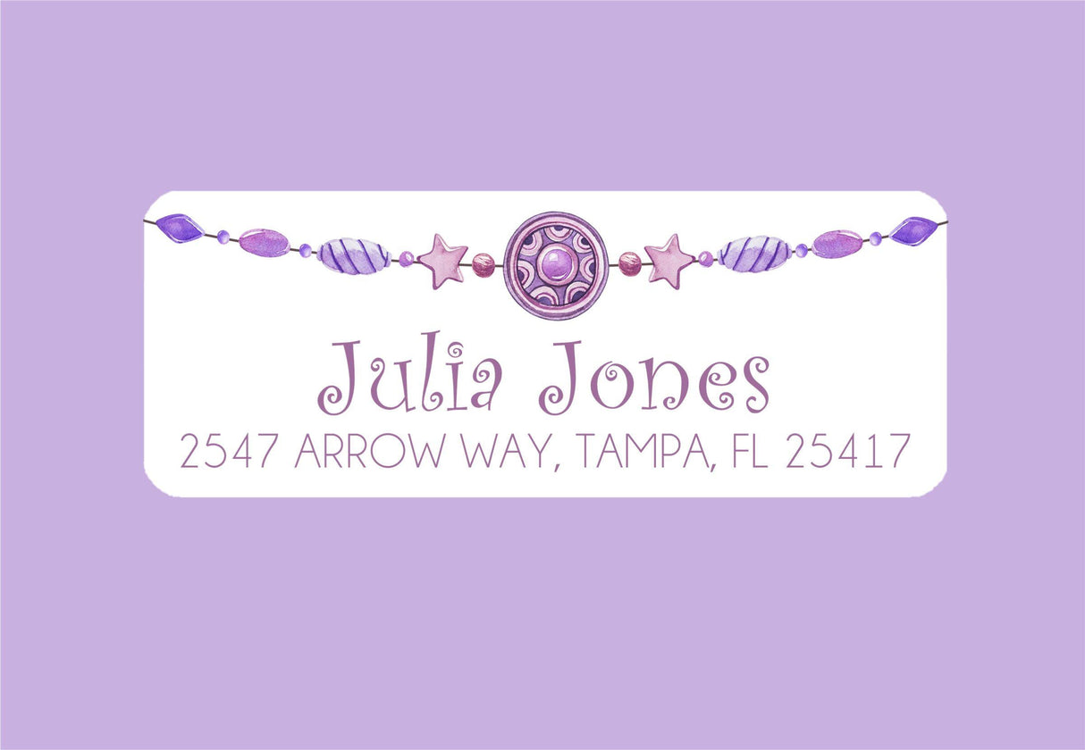 Artistic boho arrow mailing address label design