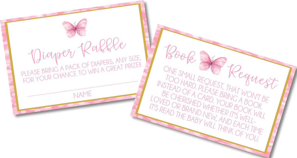 Butterfly Diaper Raffles & Book Requests