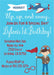 Airplane 1st Birthday Party Invitations