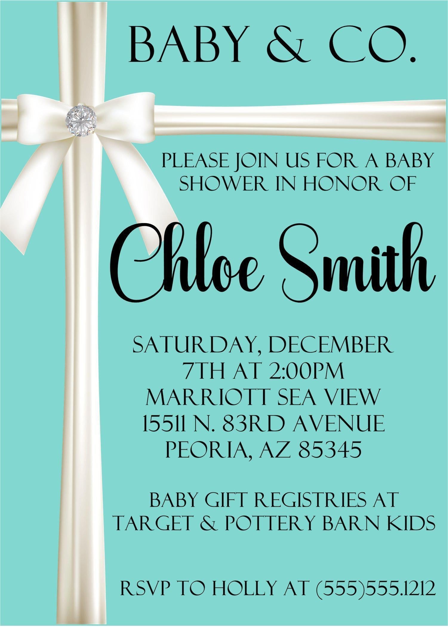 Baby & Co. Baby Shower Invitations