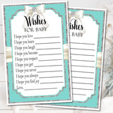Baby & Co. Baby Shower Wish Cards
