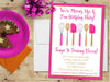 Baking Birthday Party Invitations