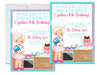 Baking Birthday Party Invitations