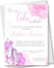 Ballet Baby Shower Invitations