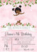 Ballet Birthday Party Invitations