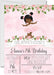 Ballet Birthday Party Invitations