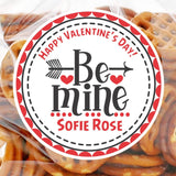 Be Mine personalized Valentine sticker