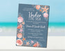 Beach Baby Shower Invitations