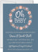 Beach Baby Shower Invitations