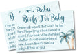 Beach Baby Shower Book Request Instant PDF