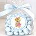 Blue Easter Bunny Stickers