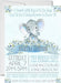 Blue Elephant Baby Shower Invitations