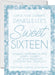 Blue Sweet 16 Party Invitations