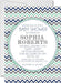 Boys Blue & Grey Chevron Baby Shower Invitations