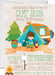 Boys Camping Birthday Party Invitations