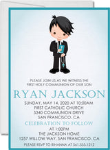 Boys First Communion Invitations
