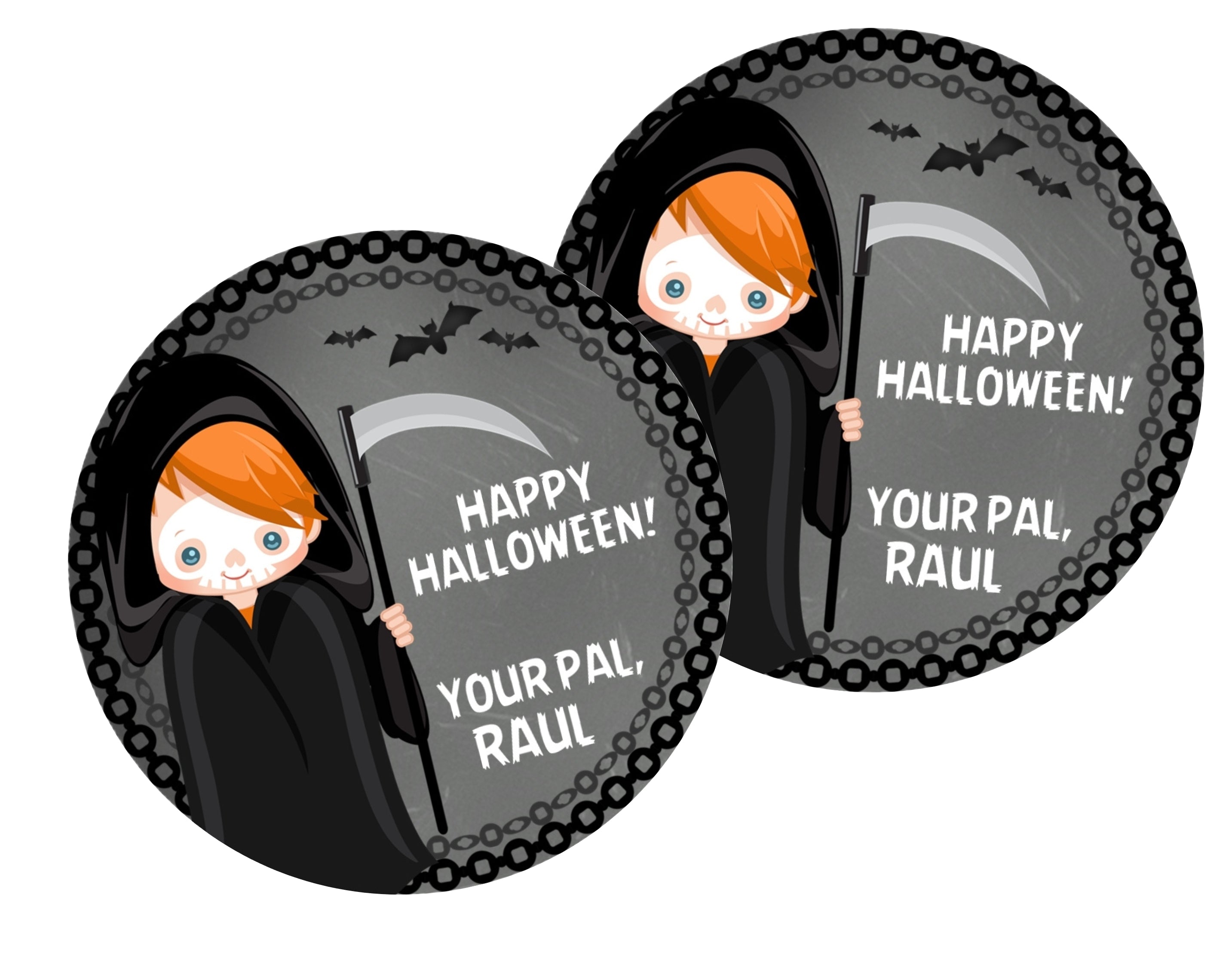 Boys Halloween Stickers