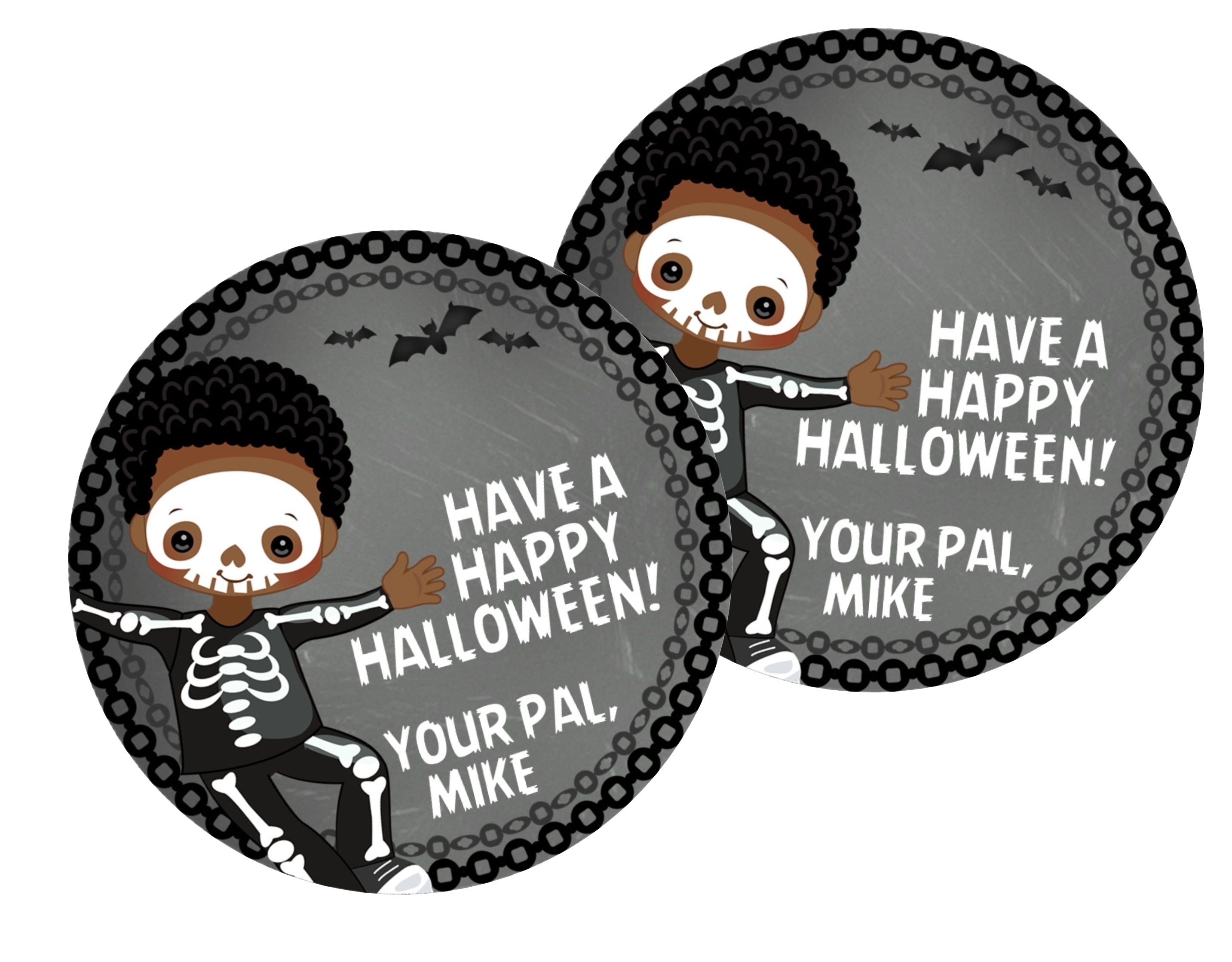 Boys Halloween Stickers