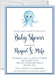 Boys Under The Sea Baby Shower Invitations