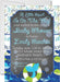 Boys Whale Baby Shower Invitations