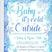 Boys Winter Snowflake Baby Shower Invitations