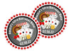 Casino Birthday Party Stickers