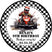 Checkered flag thank you sticker birthday