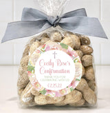 Christian Confirmation sticker for party favors