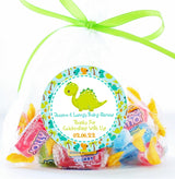 Dinosaur Baby Shower Stickers Or Favor Tags