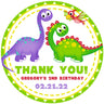 Dinosaur Birthday Stickers