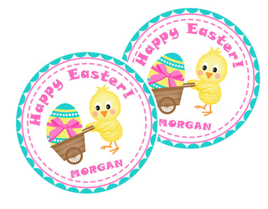 Easter Chick Stickers