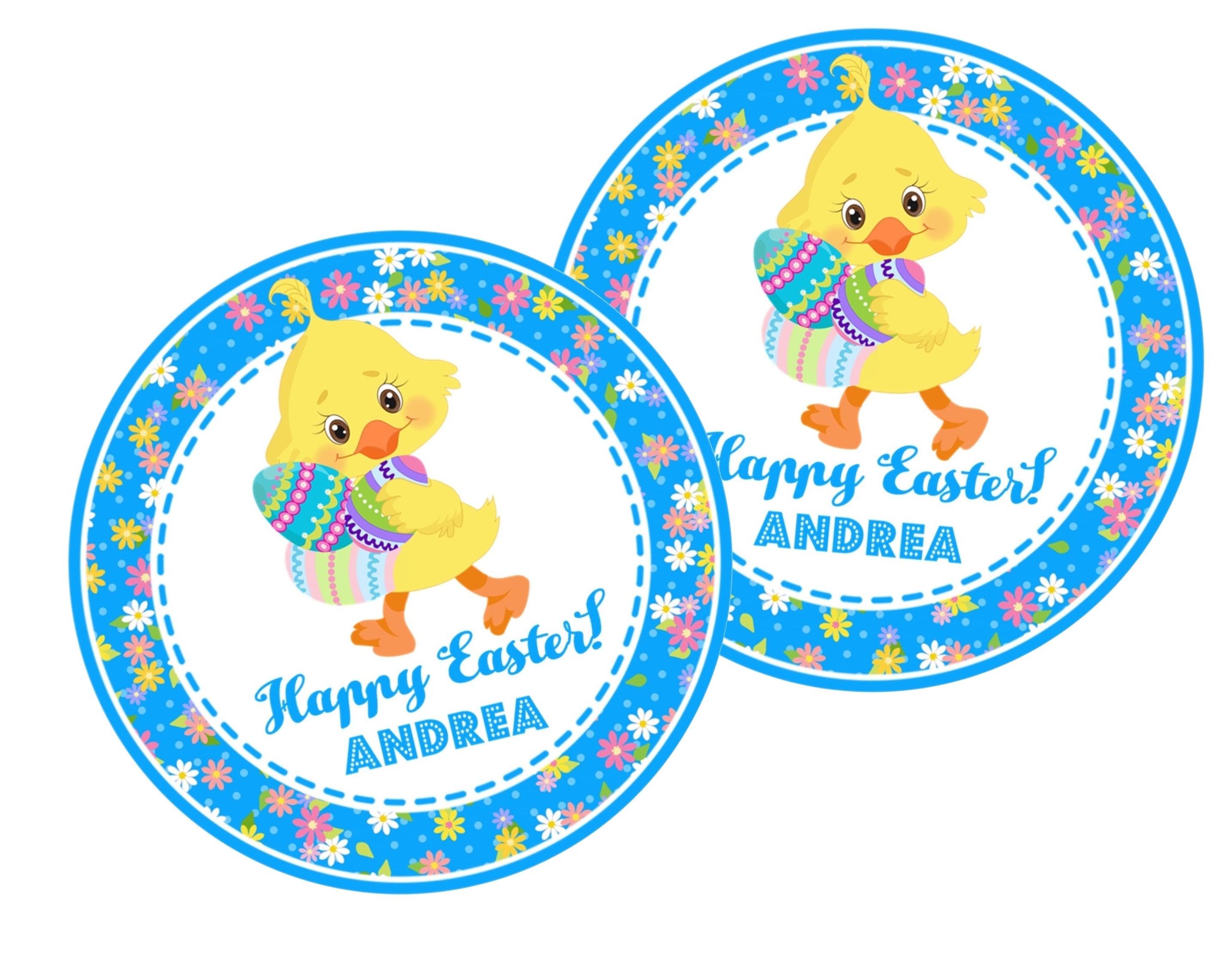 Easter Chick Stickers