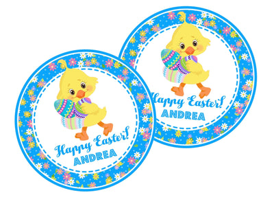 Easter Chick Stickers