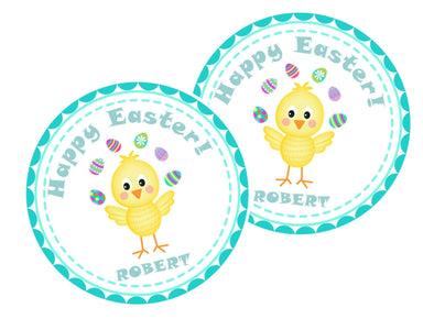 Easter Chick Stickers