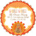 Fall return address label with turkey design
