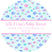 Fish baby shower stickers for favors and decorations