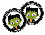 Frankenstein Halloween Stickers