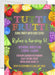 Fruit Birthday Party Invitations