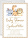 Gender Neutral Boho Safari Animals Baby Shower Invitations