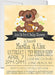 Gender Neutral Bumble Bee Teddy Bear Baby Shower Invitations