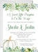 Gender Neutral Eucalyptus Fall Pumpkin Fall Baby Shower Invitations