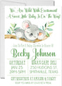 Gender Neutral Koala Baby Shower Invitations