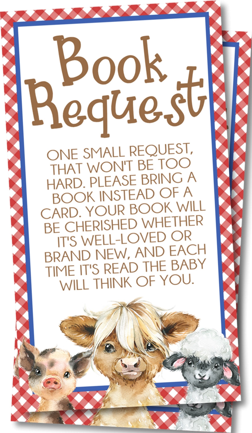Farm book request Girl