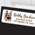 German Shepard custom dog lover mailing address sticker