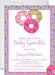 Girls Donut Baby Sprinkle Invitations