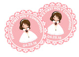 Girls First Communion Stickers